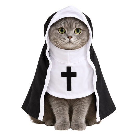 Nun Costume for a Purrfect Halloween